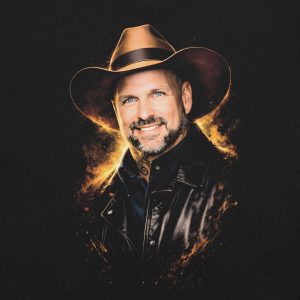 T shirt Garth Brooks Noir