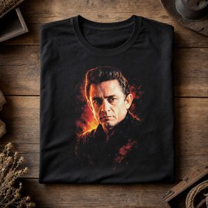 T-Shirt Johnny Cash en couleur